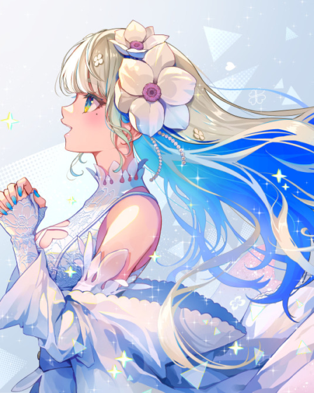 響かさね様3周年記念イラスト